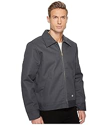 Dickies Insulated Twill Eisenhower Jacket Charcoal