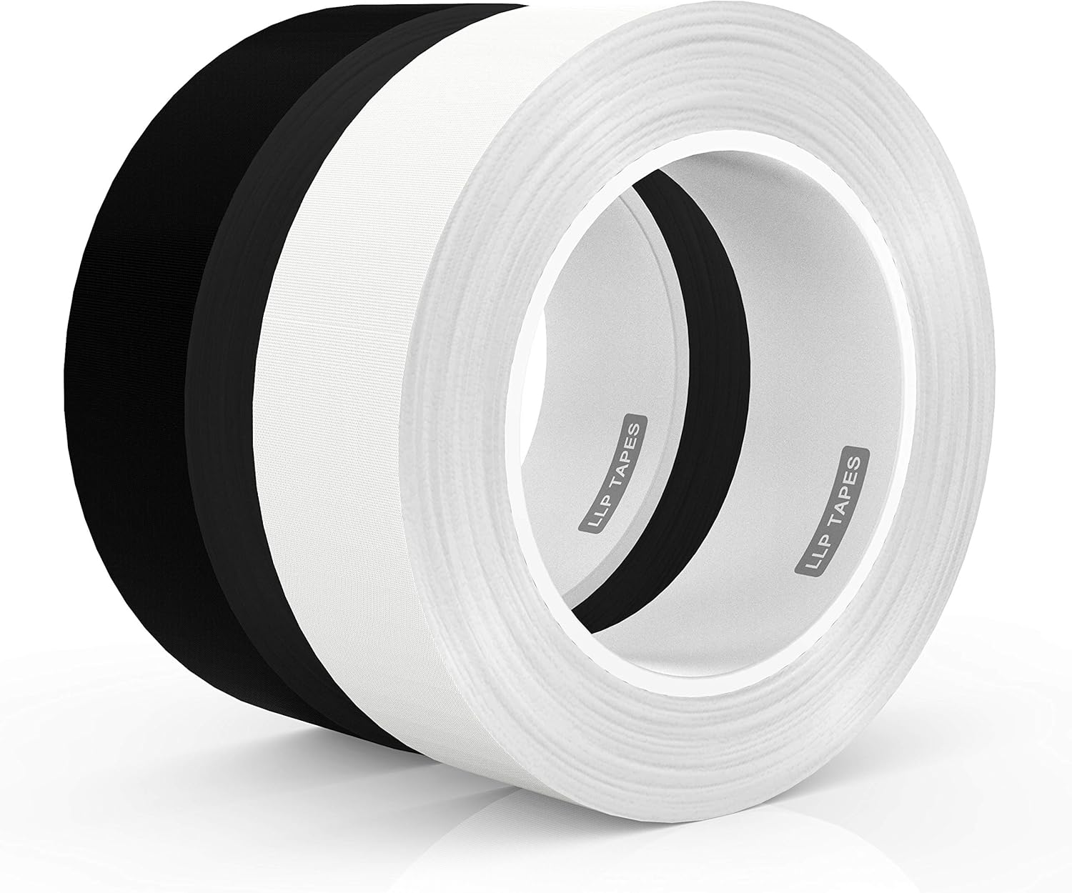 LLPT Gaffer Tape 1 Inch x 30 Feet x 2 Packs Premium Grade Residue Free Removable Strong None Reflective Adhesive(GT130): Industrial & Scientific