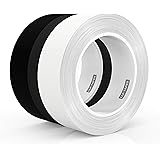 LLPT Gaffer Tape 1 Inch x 30 Feet x 2 Packs Premium Grade Residue Free Removable Strong None Reflective Adhesive(GT130)