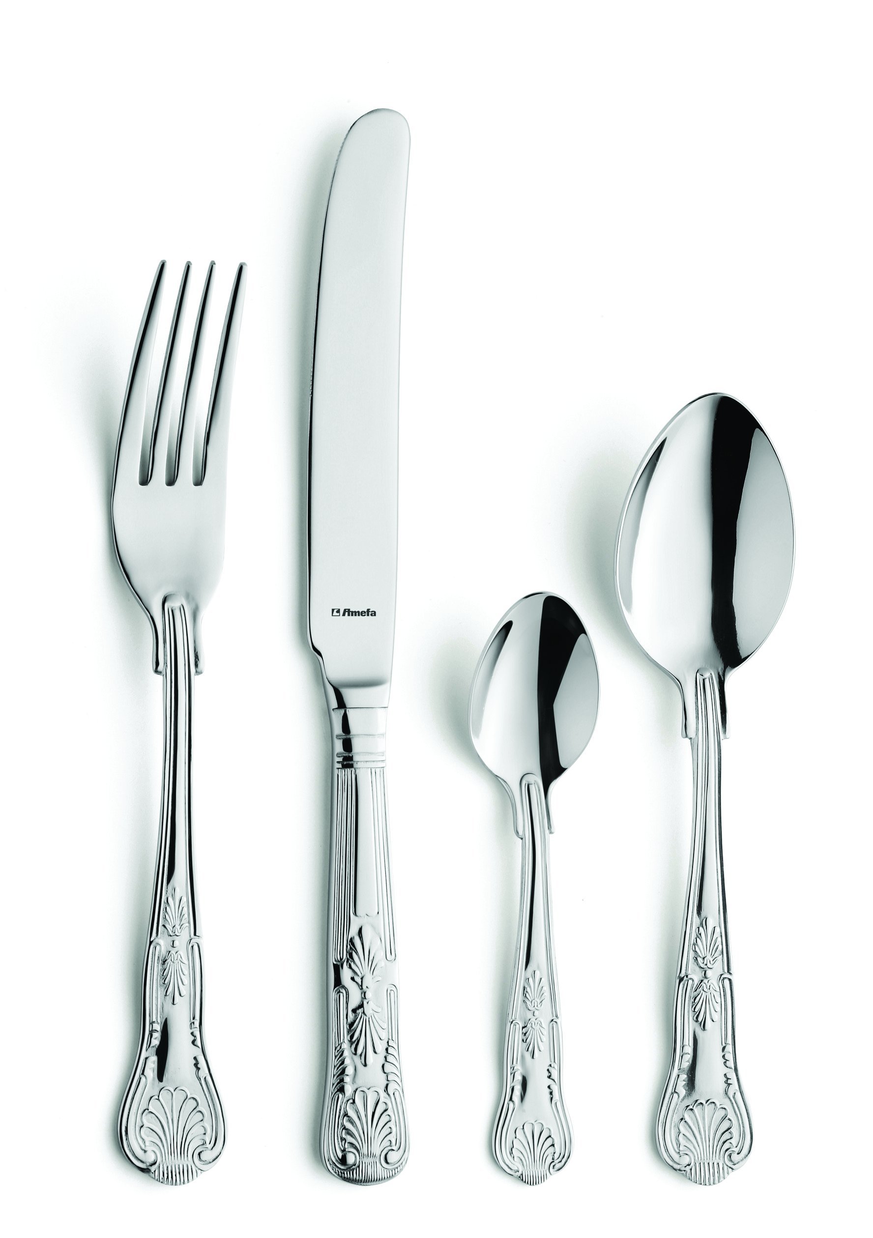 Monogram Kings Cutlery Set, 16 Piece