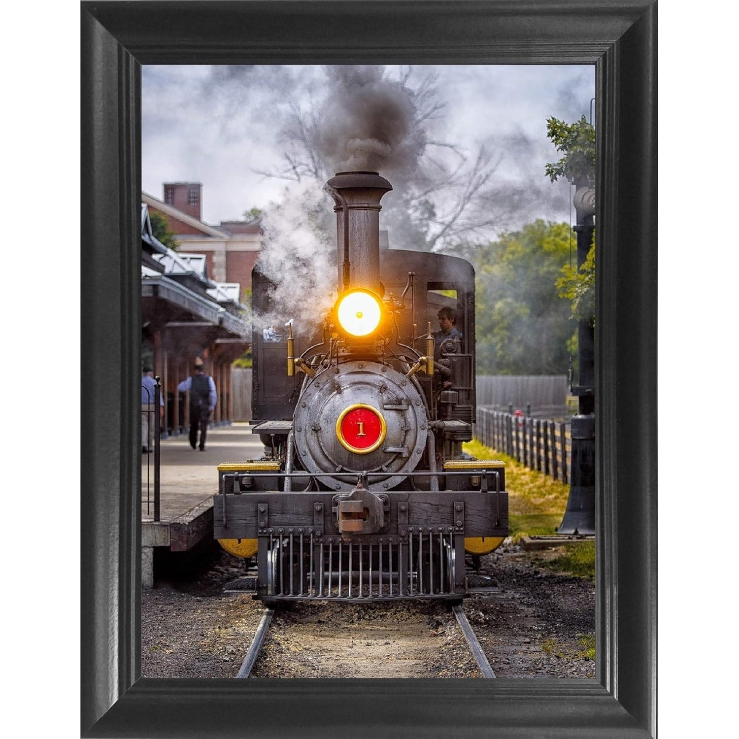 Best living room pictures for wall modern trains