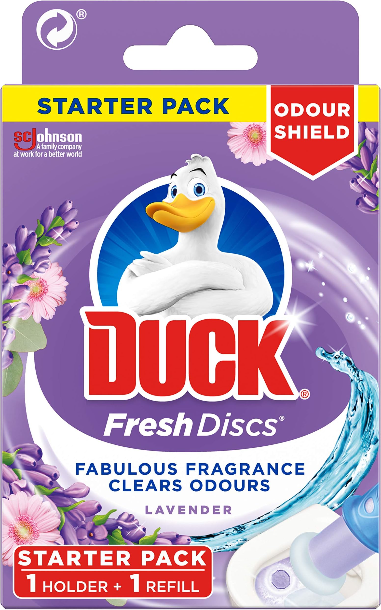 Duck Fresh Discs Lavender (6)