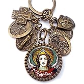 St. Raphael Archangel, The Healer, Keychain, Necklace or Clip, Patron Saint of Healing, Get Well Gift