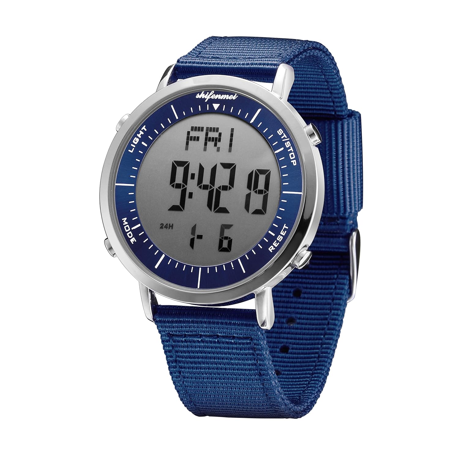 Buy Digital Watches, shifenmei Digital Sports Watch Daily Alarm Hourly