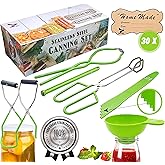 Supa Ant Canning Supplies - USA Assembled & Certified Food Grade Stainless Steel Starter Set Canning Kit for Beginners - Wide