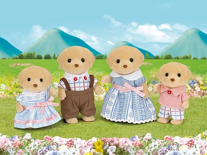 sylvanian families chocolate labrador family