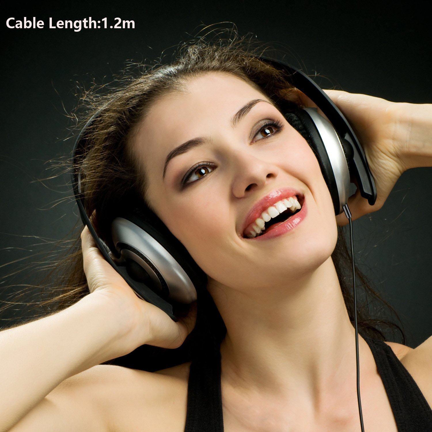 Type C to 3.5mm Audio Aux Jack Adapter, Drift USB C Male to 3.5mm Male Extension Headphone Audio Stereo Cord Car Aux Cable for Google Pixel2/2XL, Moto Z and More Type C Devices (Black)