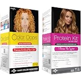 Color Oops Extra Conditioning Hair Color Remover and Protein Kit Bundle, Dye Remover Processes in 20 Minutes, Safely Removes Permanent &amp; Semi-Permanent Dye, Protect &amp; Repair Hair