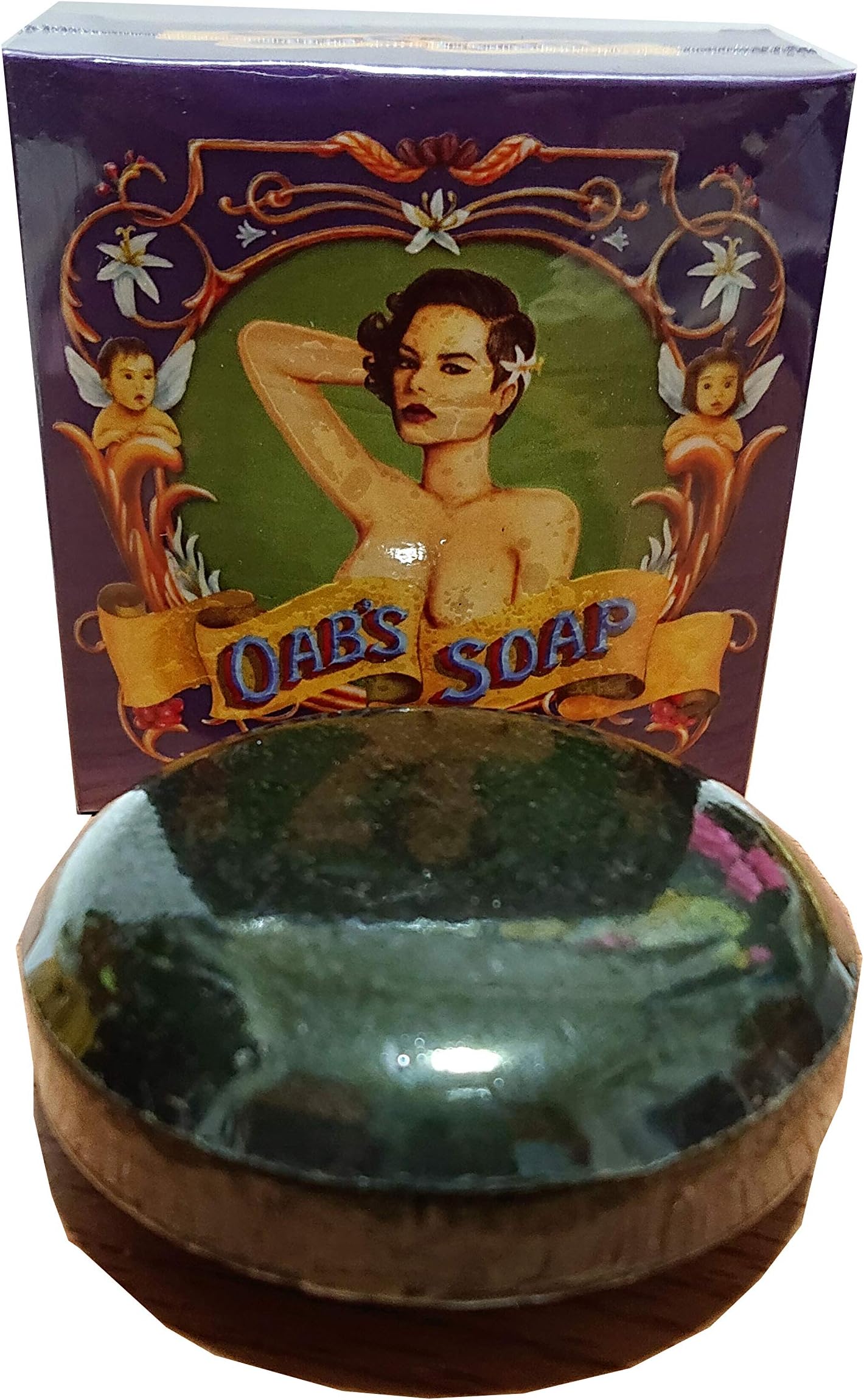 Oab's Soap Natural Coffee Scrub, Best New Product from Thailand, 1 bar x 100G by Triple W Shop
