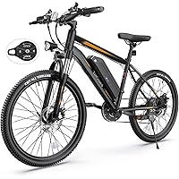 Electric Bike, TotGuard Electric Bike for Adults, 26" Ebike 350W Adult Electric Bicycles, 19.8MPH 37.3Miles Electric…