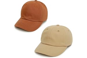 SEA ZAELA Toddler Boys Baby Girls Baseball Hats Kids Boy Caps Toddler Sun Hats for Summer Adjustable Size for 6M-6Y