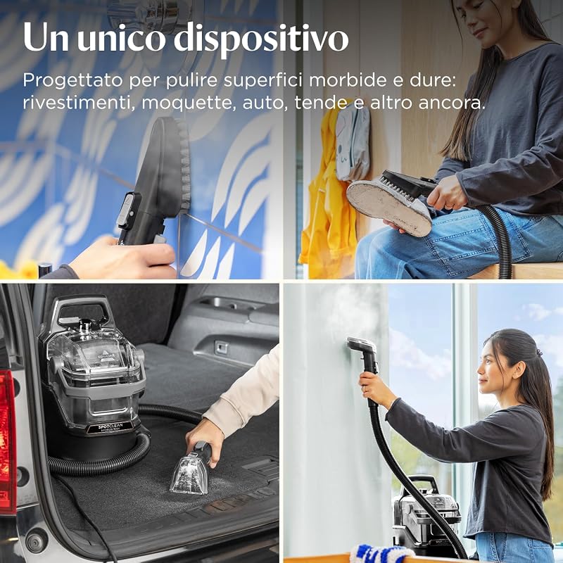 SpotClean HydroSteam Lavatappeti 1000W 3689N