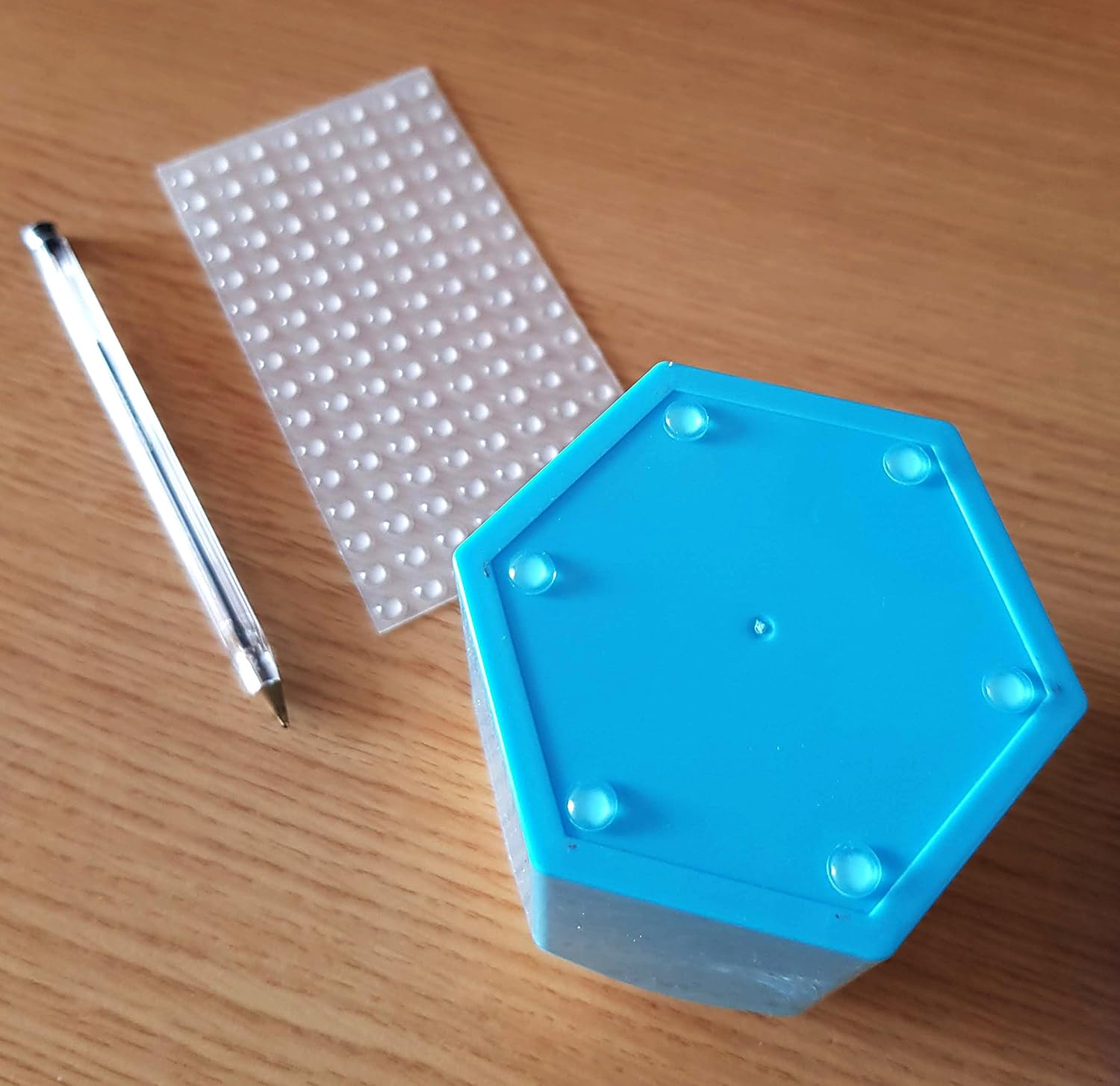 72 Mini Clear Self Adhesive Domed Rubber Feet Crafts 6.5mm x 2mm Glass