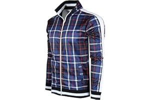 SCREENSHOT-Track Jacket Mens Urban Hip Hop Premium Track Jacket - Slim Fit Side Taping Sportswear Urbanwear Streetwear Top