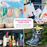 Caraselle Clothes Pegs 40 Pcs Heavy Duty Non Slip UV Plastic Laundry Pegs view 5
