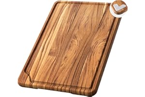 Teak Wood Cutting Board XL Large Cutting Board for Kitchen Wooden Cutting Board for Kitchen Heavy Duty 02