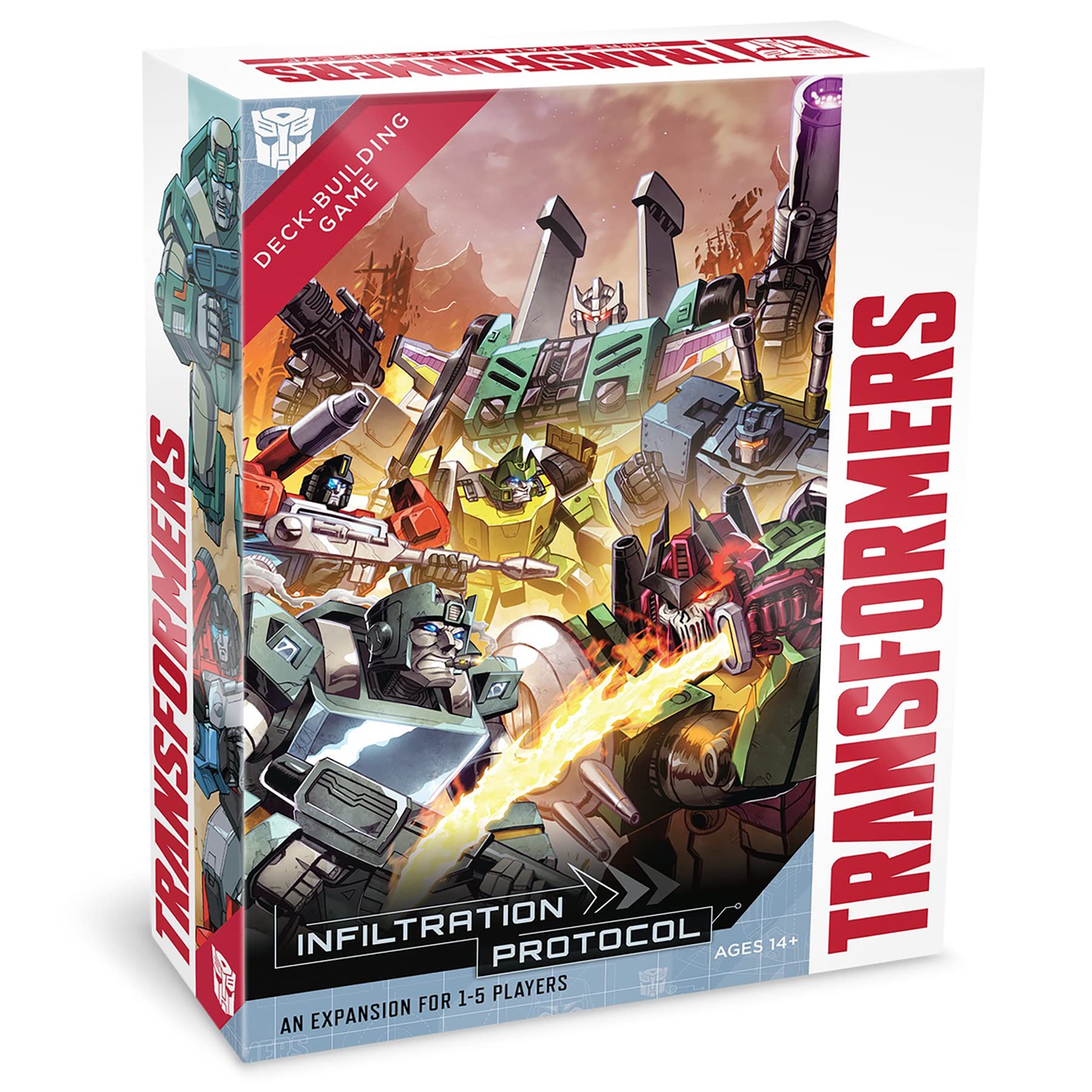 Renegade Game Studios Transformers Deck-Building Game: Infiltration Protocol Expansion - Ages 14+, 1-5 Players — image 1