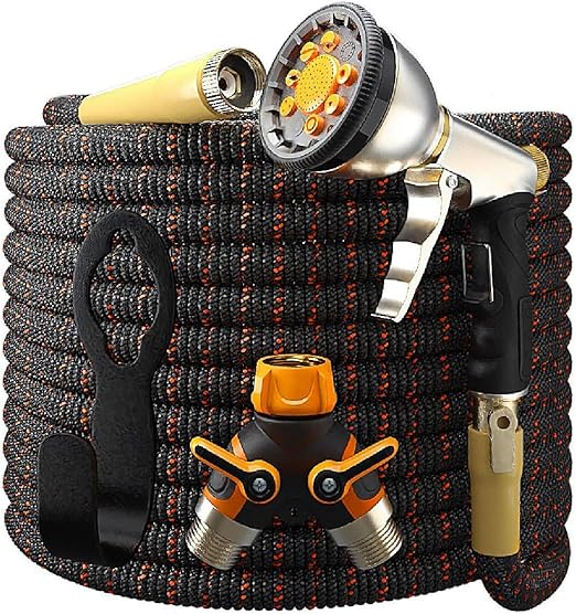 Amazon.com: TBI Pro - Manguera de jardín expandible – 3750D de