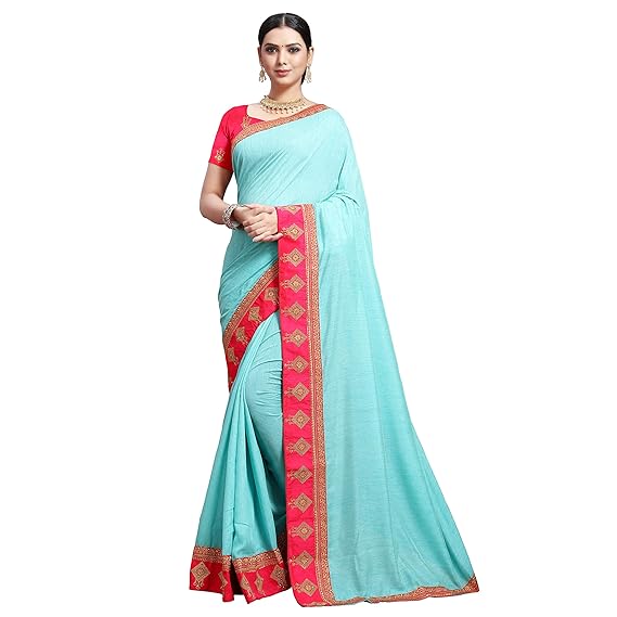 aqua blue silk blouse