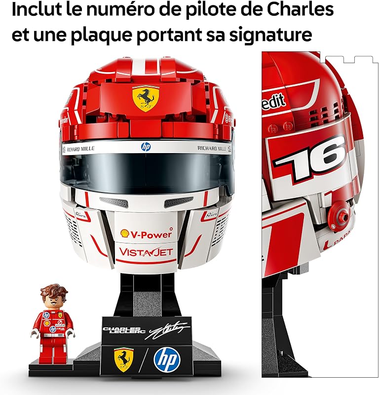 Editions Scuderia Ferrari HP Casque de Charles Leclerc 43014