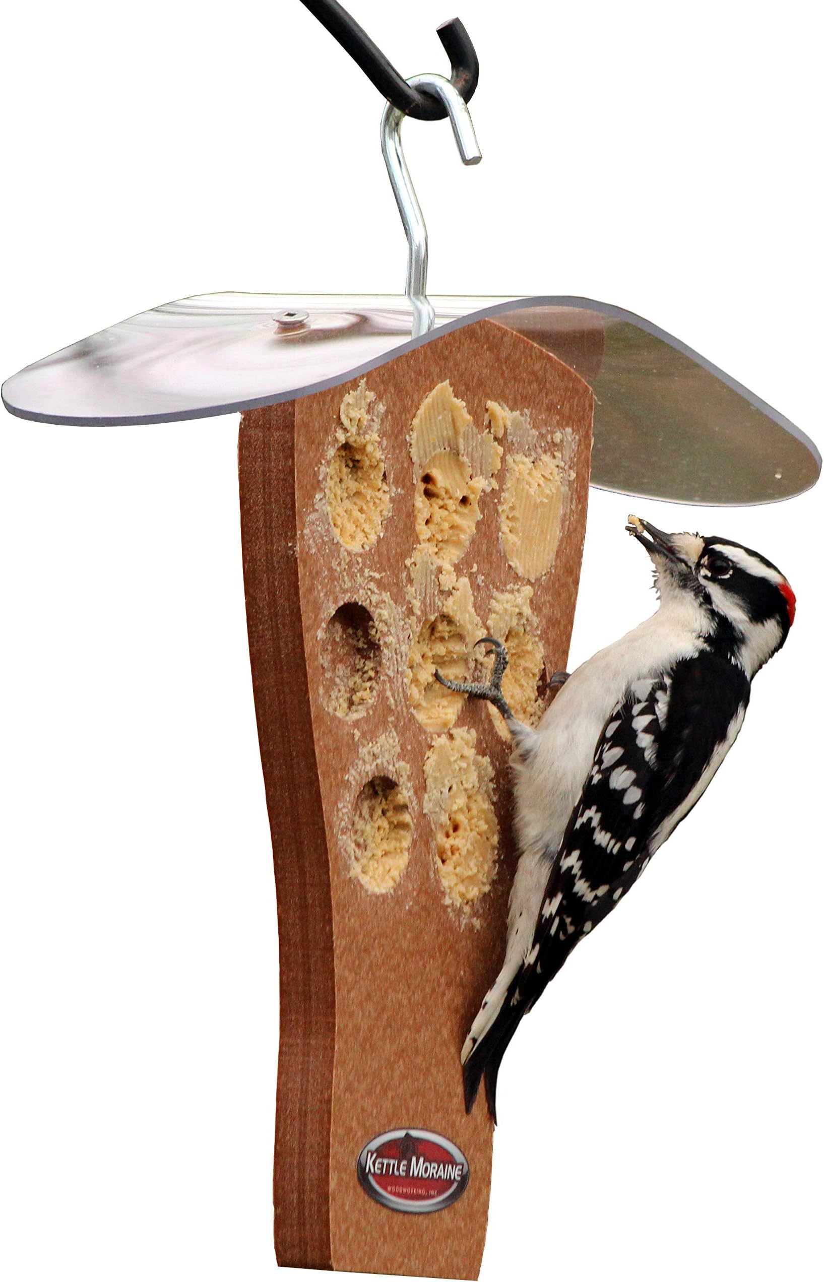 Peanut Butter Feeder with Clear Roof (Chocolate)