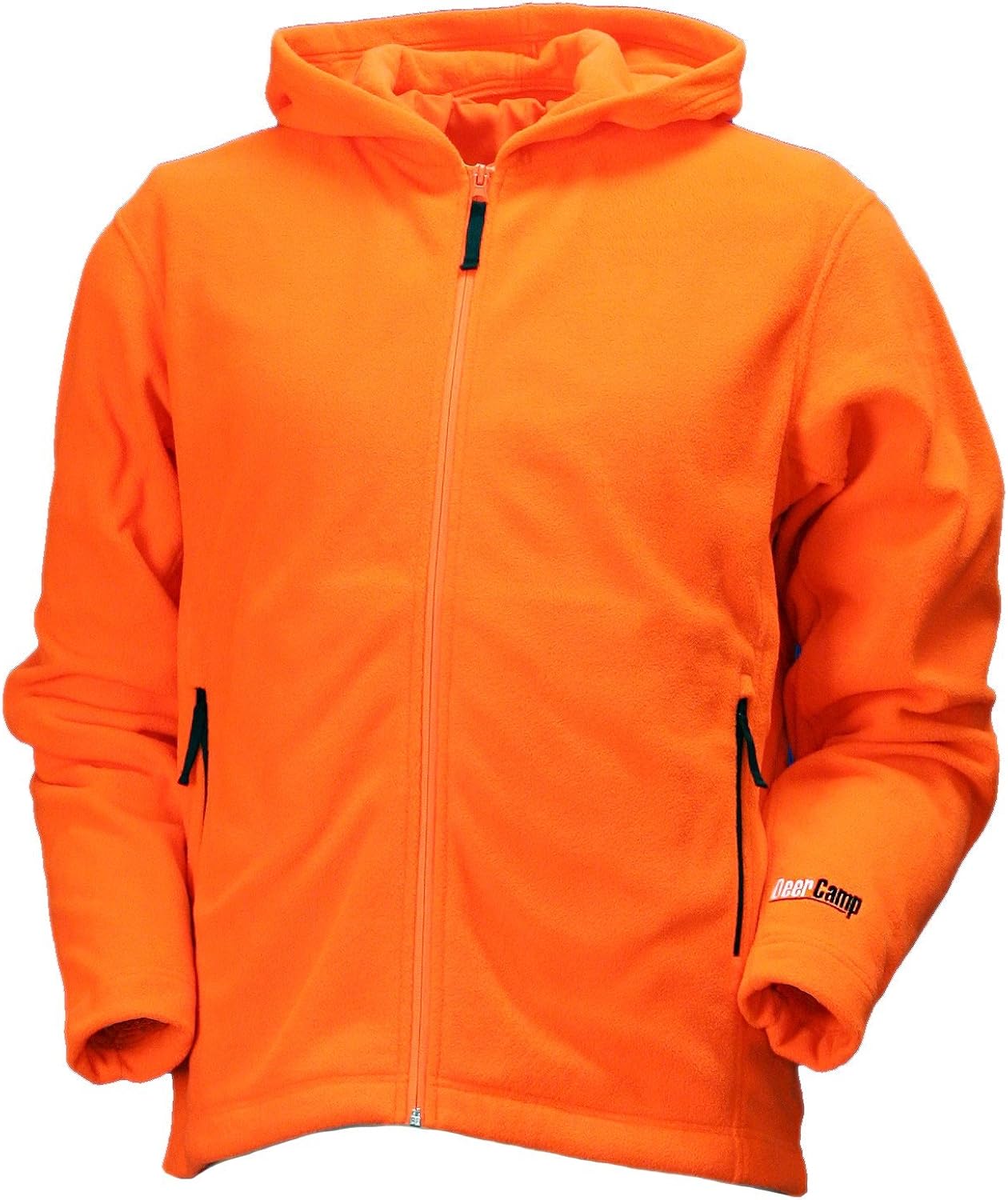 Amazon.com: Gamehide Unisex Deer Camp Woodland Fleece Full Zip Hoodie, Blaze Orange,MD: Clothing