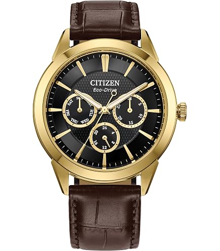 Amazon.com: CITIZEN Men's Eco-Drive Dress Classic Rolan, Brown