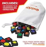 MindWare Qwirkle Game - Colorful Tile Matching Strategy Family Board Game view 4