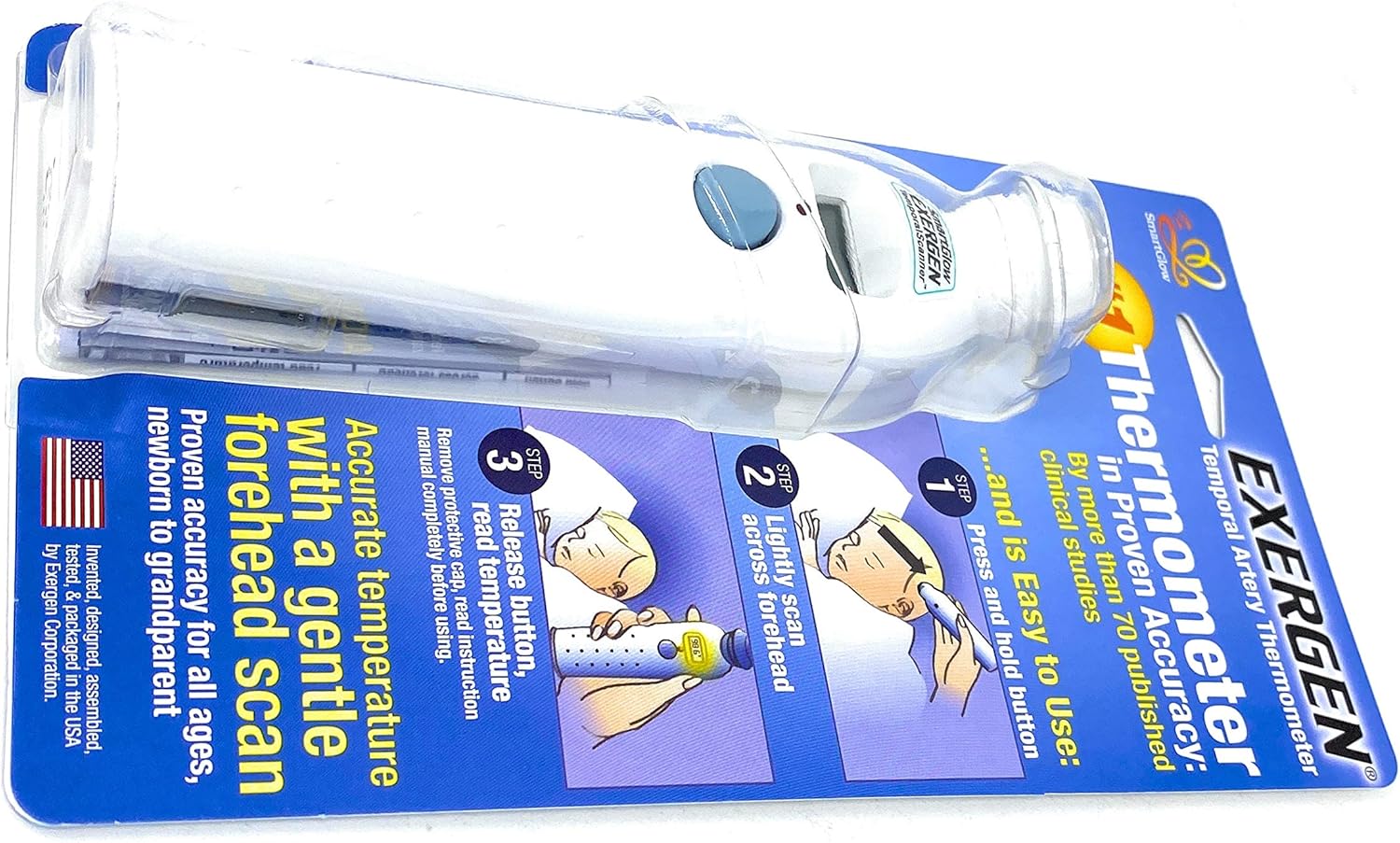 Exergen Temporal Artery Thermometer Model# TAT-2000C: Health & Personal Care