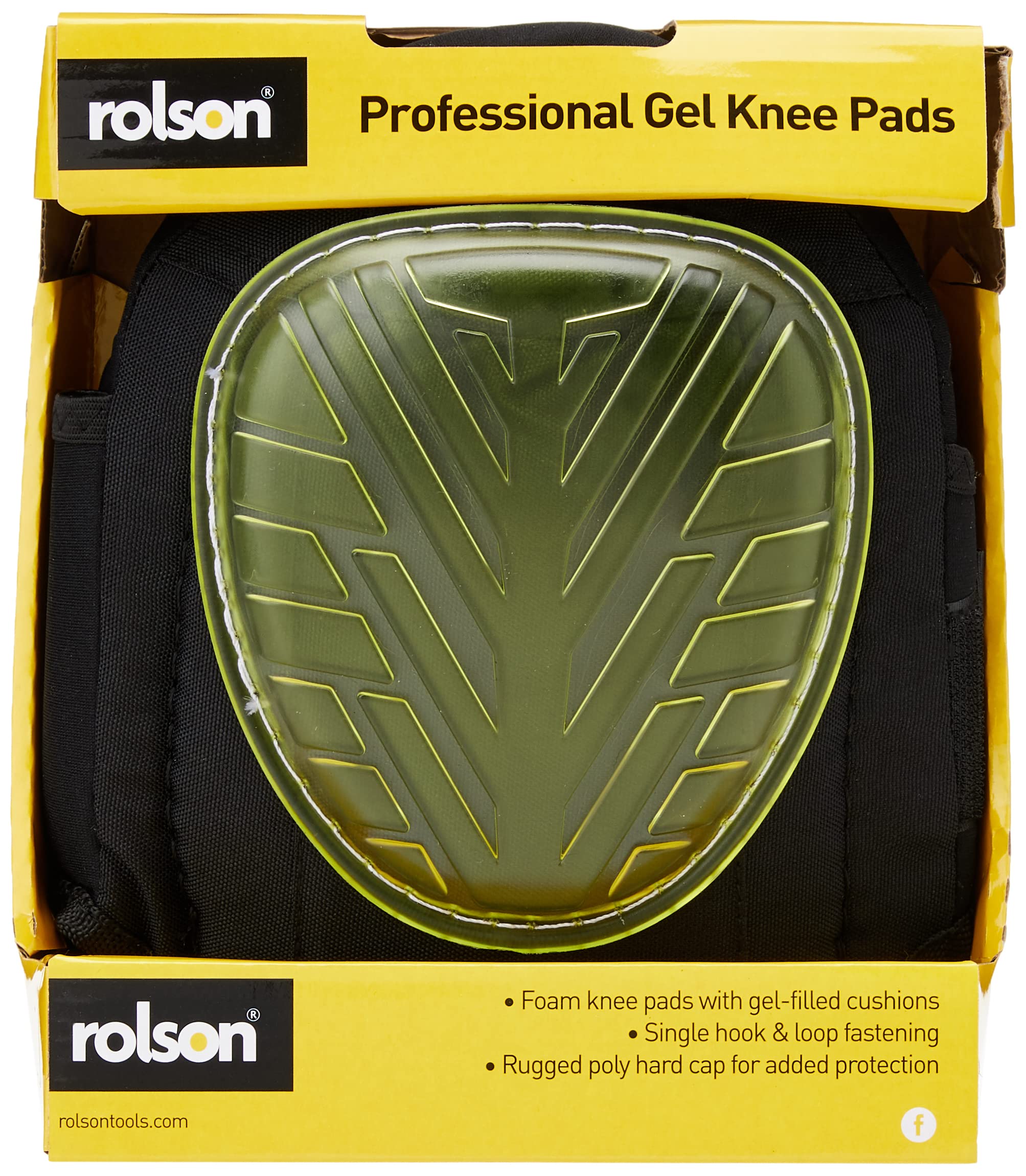 Rolson 82711 Gel Knee Pads