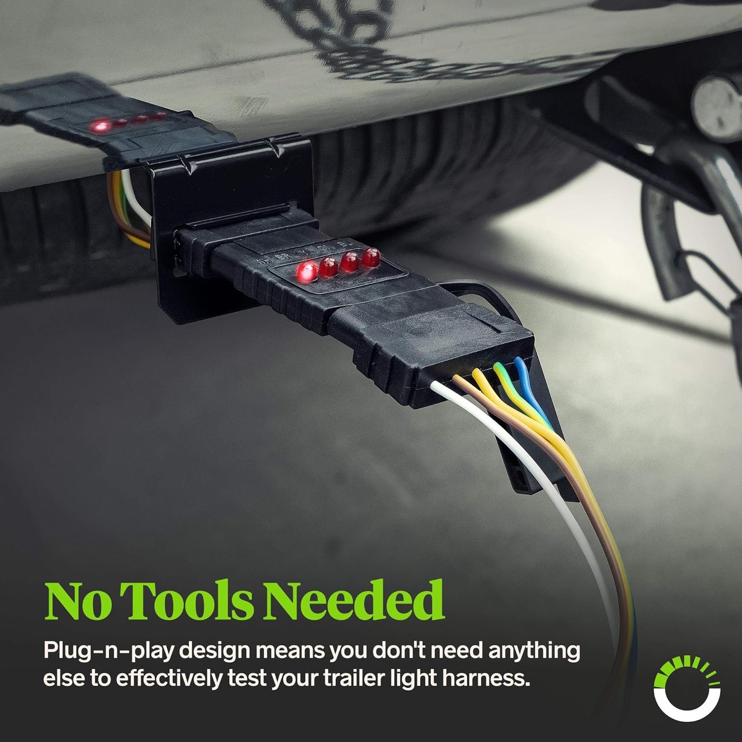 Amazon.com: ONLINE LED STORE 5-Way Flat Trailer Wiring Tester  [Nickel-Plated Copper Terminals] [Male & Female] [Continuity Test] 5-Pin  Trailer Light Wire ...