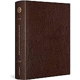 ESV Single Column Journaling Bible, Large Print (Bonded Leather, Mocha): Holy Bible, English Standard Version
