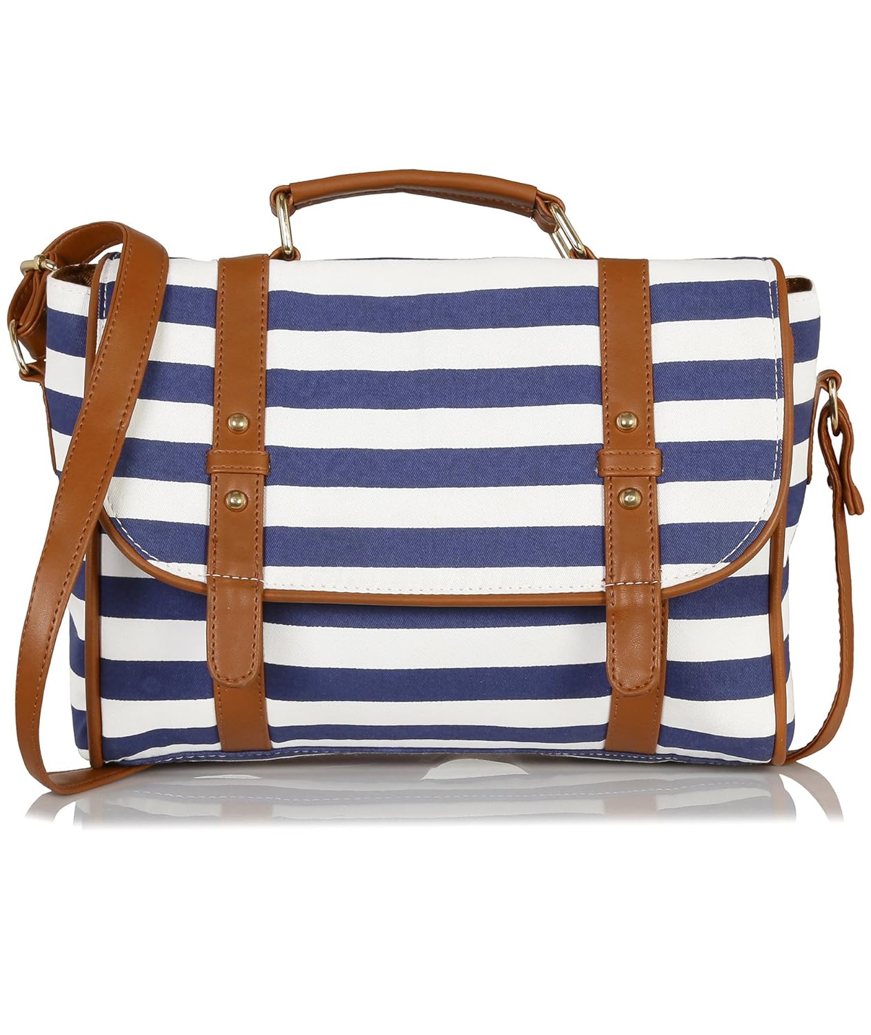 kleio womens satchel hand bag with a sling