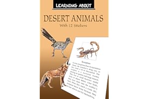 Learning About Desert Animals: With 12 Stickers (Dover Little Activity Books: Animals)