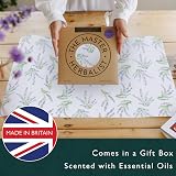 The Master Herbalist Floral Scented Drawer Liners Pack of 5 - Lavender view 2