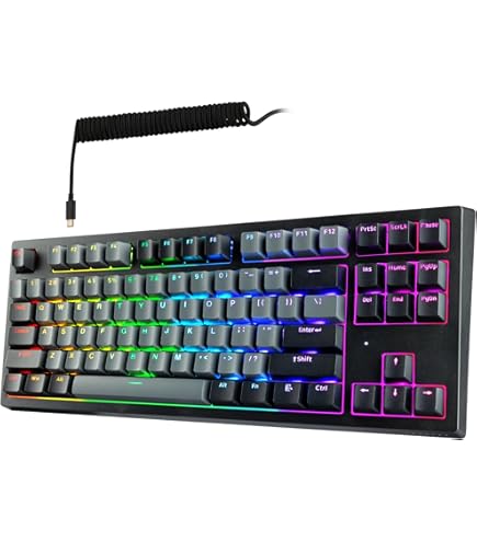 Amazon.com: ELECOM Gaming V Custom VK300 Mini 65% RGB Gaming