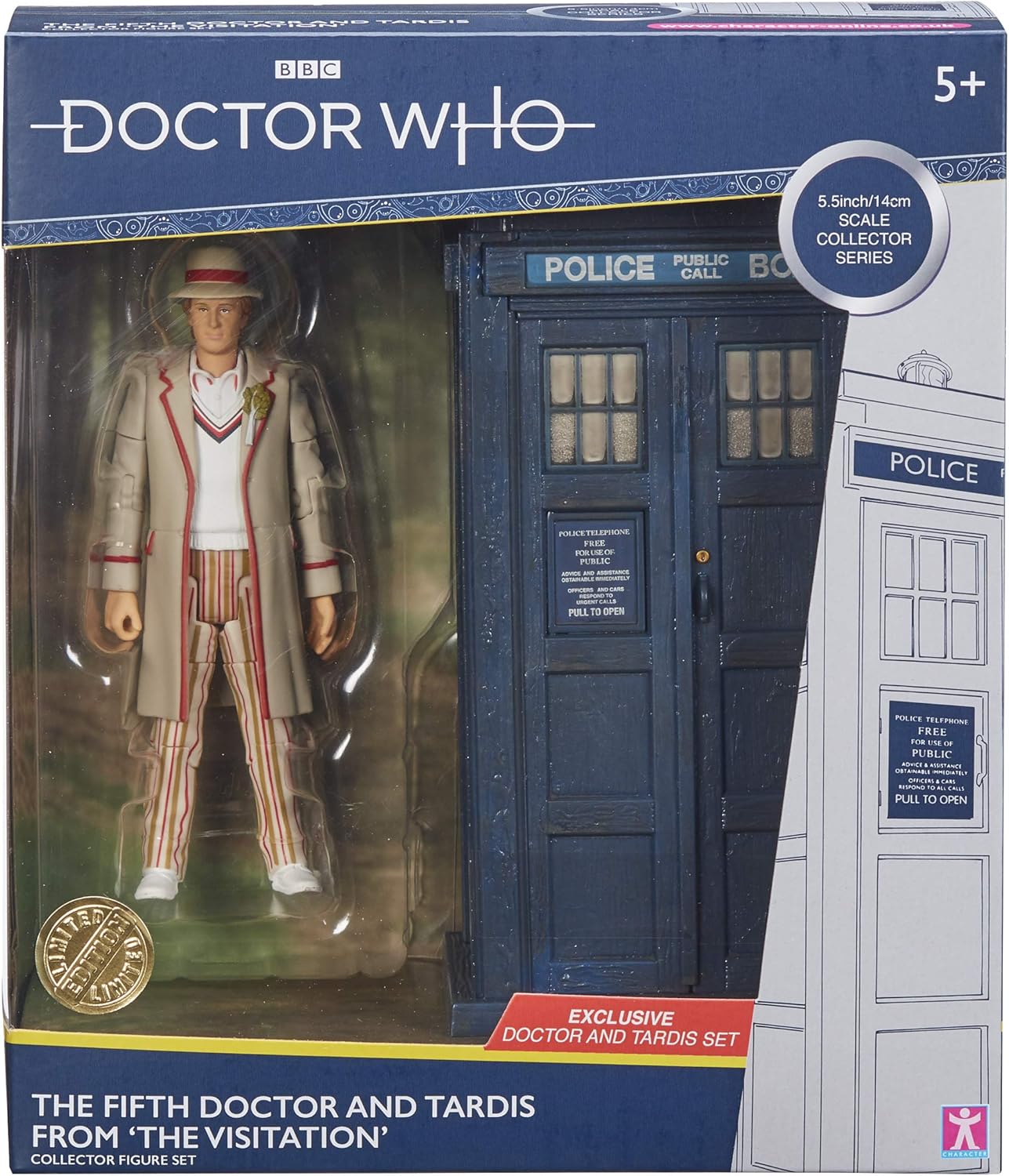 Doctor Who 5th Dr and Tardis Set 