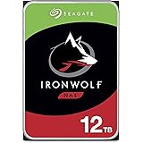 Seagate IronWolf 12TB NAS Internal Hard Drive HDD – 3.5 Inch SATA 6Gb/s 7200 RPM 256MB Cache for RAID Network Attached Storag