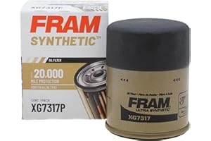 FRAM Ultra Synthetic Automotive Replacement Oil Filter, Designed for Synthetic Oil Changes Lasting up to 20k Miles, XG7317 wi
