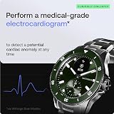 Withings ScanWatch Nova Hybrid Smartwatch ECG SpO2 Temp Sleep 35d Battery Green view 3