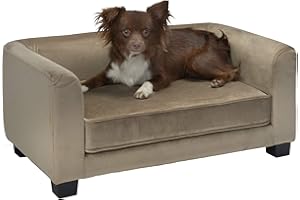 Enchanted Home Pet Surrey Pet Sofa - Beige Small