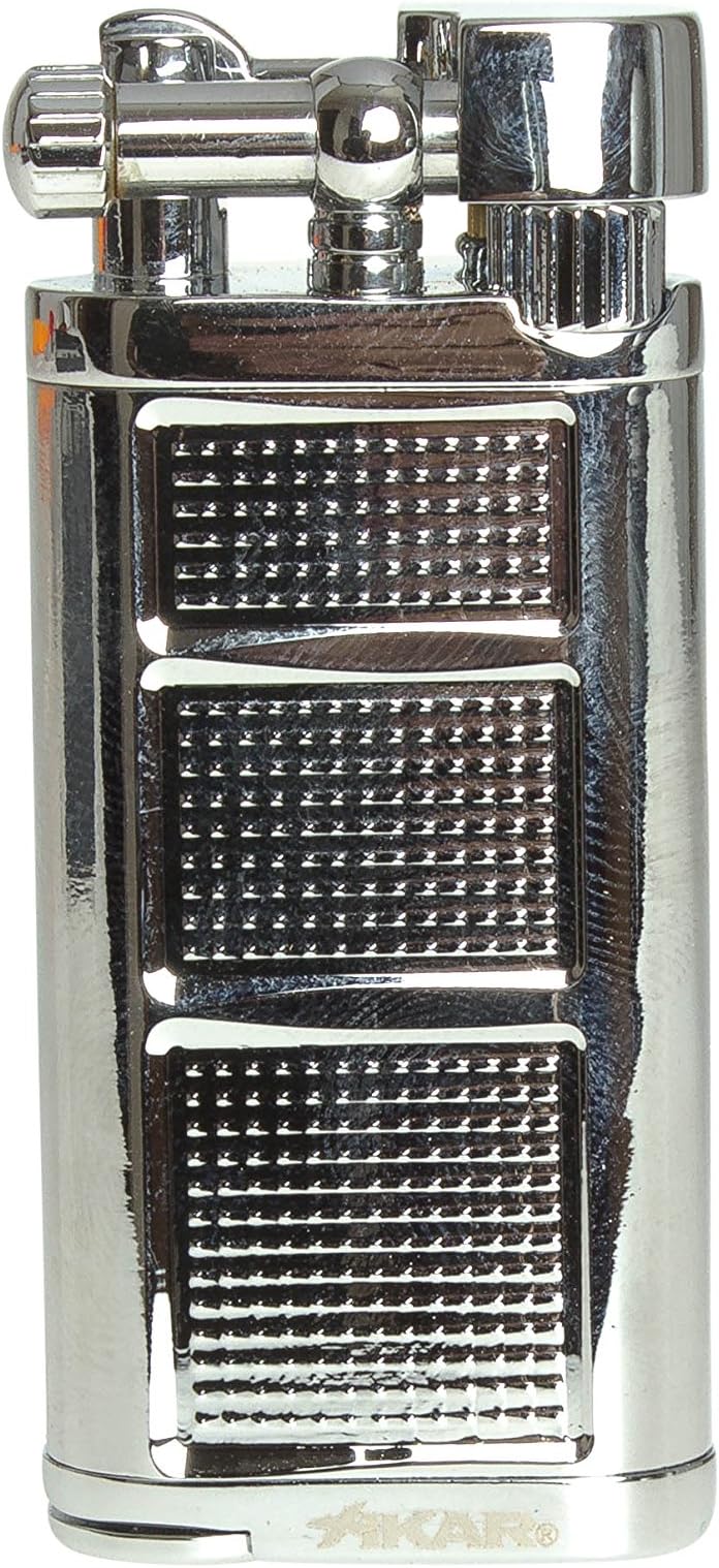 Xikar Pipeline Pipe Pipe Lighter - Chrome