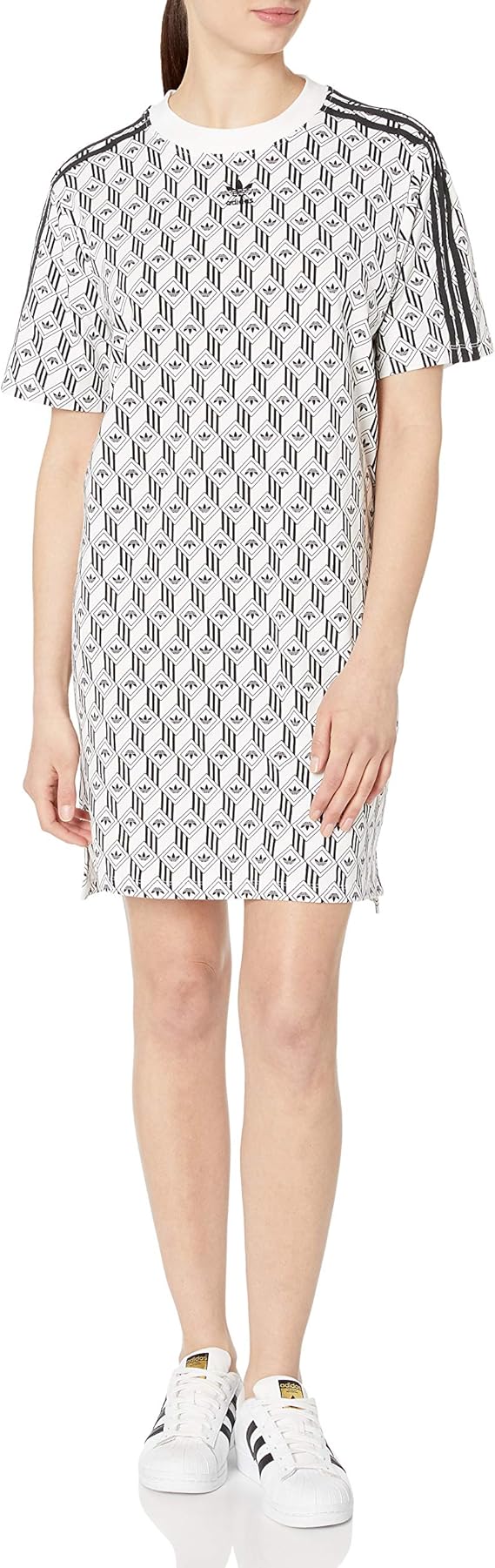 adidas t shirt dress amazon