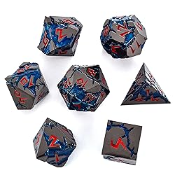 Rule Dice D&D Dice 7 Die Metal DND Dice