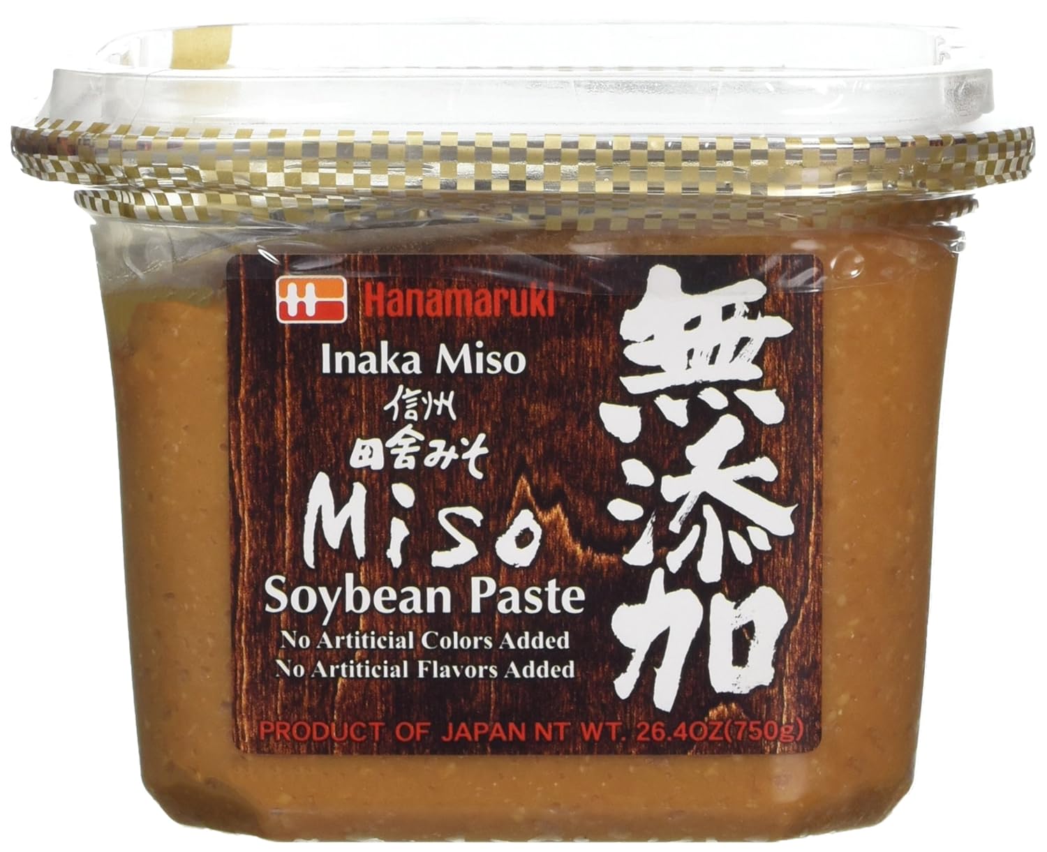 Hanamaruki Cup Mutenka Inaka Miso Paste 750 g Amazon.co.uk Grocery