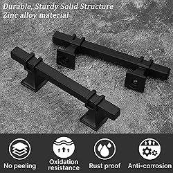 Lepatape 30 Pack 3 in Black Cabinet Handles Black