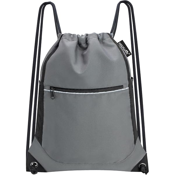 Amazon.com | Drawstring Tote Backpack Non-Woven Cinch Sack Bag