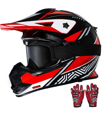 Kids Dirt Bike Helmet DOT Approved,Youth Full Face Motocross Helmet