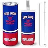 Veminei Tumbler 20oz Straight Skinny Car Cups With Insulated Cup Sleeve Portable Handle, Sports Travel Coffee Mug, Stainless Steel, Insulated,Classic Collection Practical Gifts for Fans