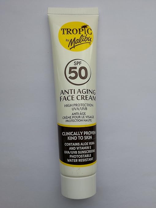 Tropic by Malibu high protection anti aging face cream 40 ml spf 50